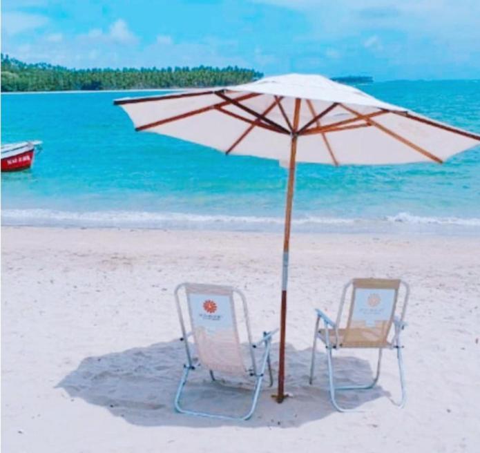 Flat Praia Dos Carneiros Eco Resort 26 타만다레 외부 사진