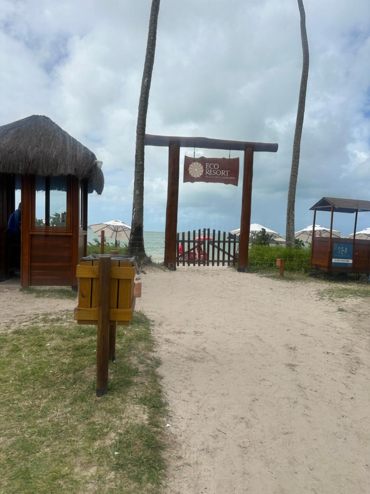 Flat Praia Dos Carneiros Eco Resort 26 타만다레 외부 사진
